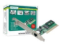 DIGITUS DN-1001J - Netzwerkadapter - PCI - 10/100
