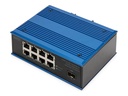 DIGITUS DN-651137 - Switch - industriell - unmanaged - 8 x 10/100/1000 (PoE)