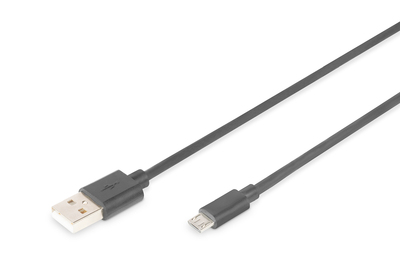 DIGITUS USB-A  Micro-B Anschlusskabel, 1m