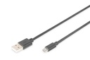 DIGITUS USB-A  Micro-B Anschlusskabel, 1m