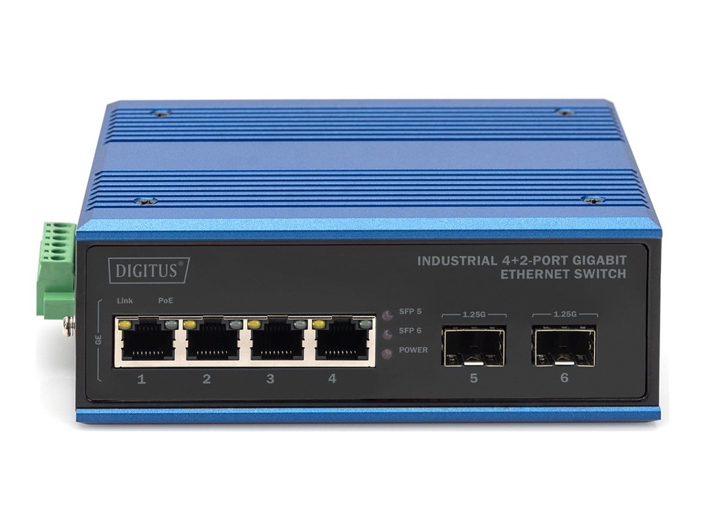 DIGITUS DN-651148 - Switch - industriell - 4