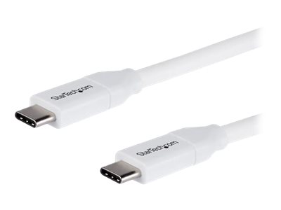 StarTech.com USB-C auf USB-C Kabel mit 5A Power Delivery - St/St - 2m - USB 2.0 - USB-IF zertifiziert - USB Typ C Kabel - USB-Kabel - 24 pin USB-C (M)