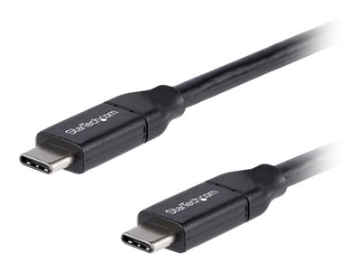 StarTech.com StarTech USB-C auf USB-C Kabel mit 5A Power Delivery - St/St - 50cm - USB 2.0 - USB-IF zertifiziert - USB Typ C Kabel - USB-Kabel - USB-C (M)