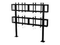 Peerless AV SmartMount Back-to-Back Modular Video Wall Pedestal DS-S560-B2X2 - Befestigungskit (Bodenständer)