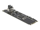 Delock Converter M.2 Key B+M male to 1 x internal USB 3.2 Gen 2 key A 20 pin female - Schnittstellenadapter - M.2 - M.2 Card - PCIe, USB 3.2 (Gen 2)