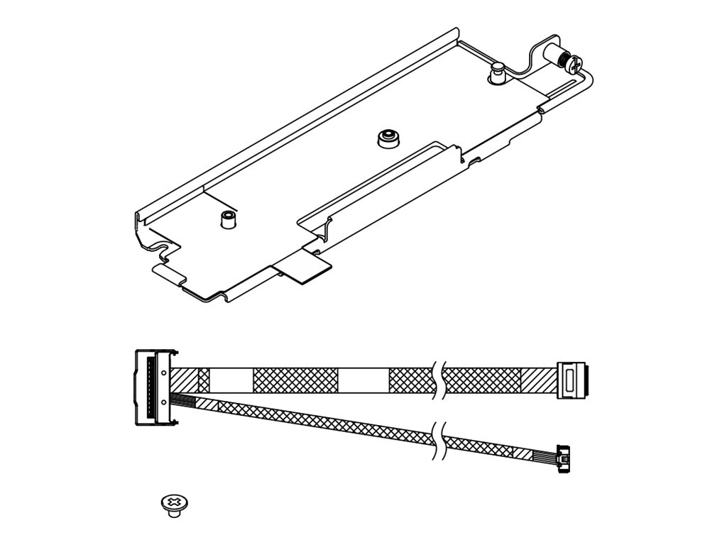 Lenovo RAID-Controller Trägersystem und Kabelkit