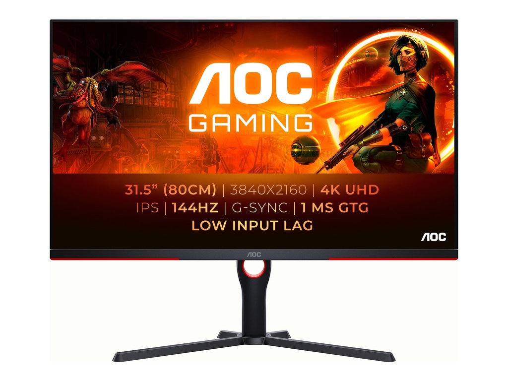AOC Gaming U32G3X/BK - LED-Monitor - Gaming - 81.3 cm (32")