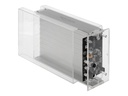 Delock External Dual Enclosure for 2 x 3.5' SATA HDD with USB Type-C - Speichergehäuse - 3.5" (8.9 cm)