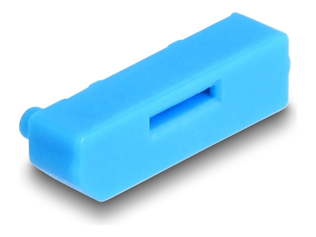 Delock DisplayPort Port Blocker - Blau (Packung mit 10)