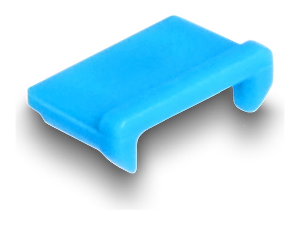 Delock Micro-USB Portblocker - Blau (Packung