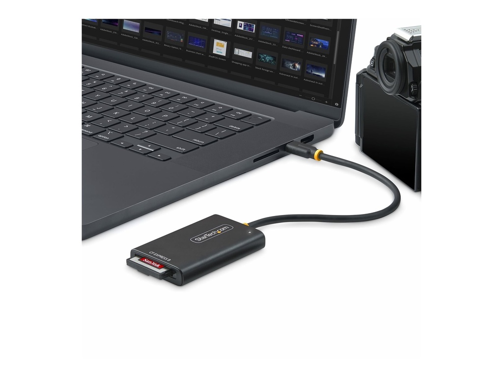 StarTech.com Startech USB-C CFexpress Typ B Kartenleser, CF Express 2.0 Leser - Kartenleser (CFexpress 2.0 Type B)