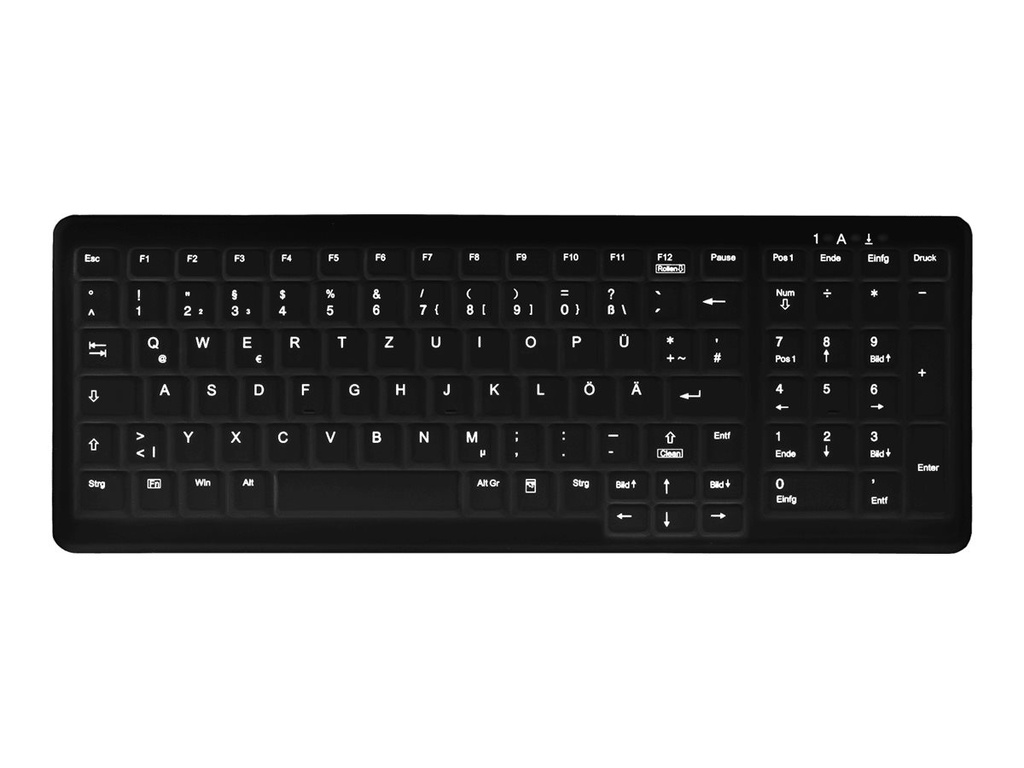 Cherry Active Key MedicalKey AK-C7000 - Tastatur - kompakt, hygienisch, Wischdesinfektion