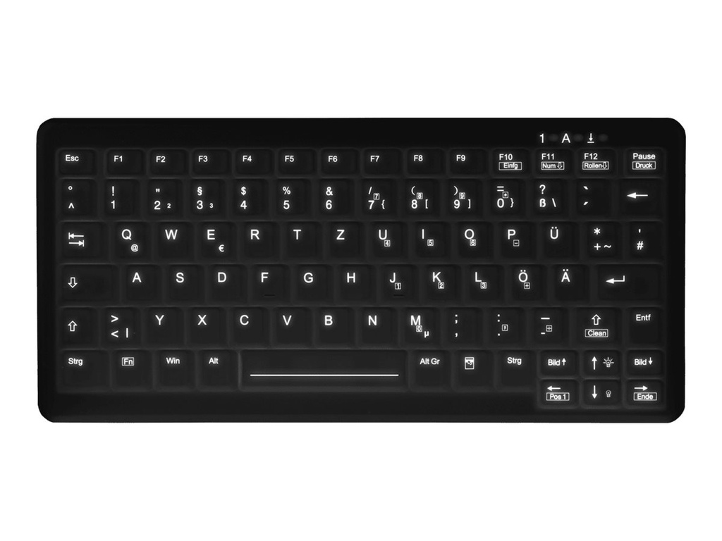 Cherry Active Key MedicalKey AK-C4110 - Tastatur - komplett versiegelt, IP68
