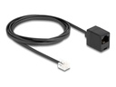 Delock Telefonkabel - RJ-11 (M) zu RJ-45 (W)