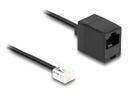 Delock Telefonkabel - RJ-11 (M) zu RJ-45 (W)