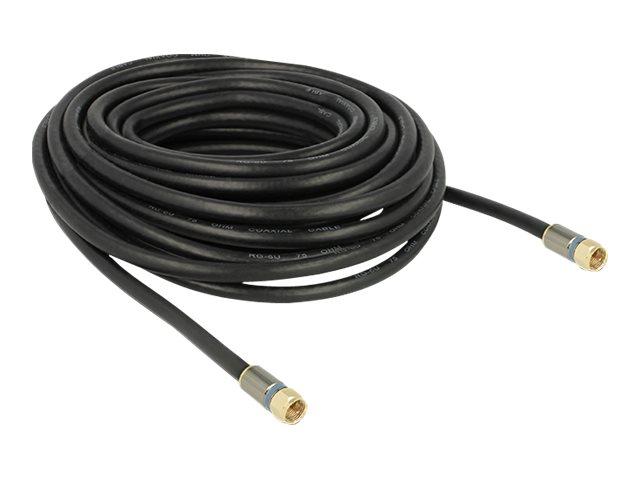 Delock Premium - HF-Kabel - F-Stecker männlich