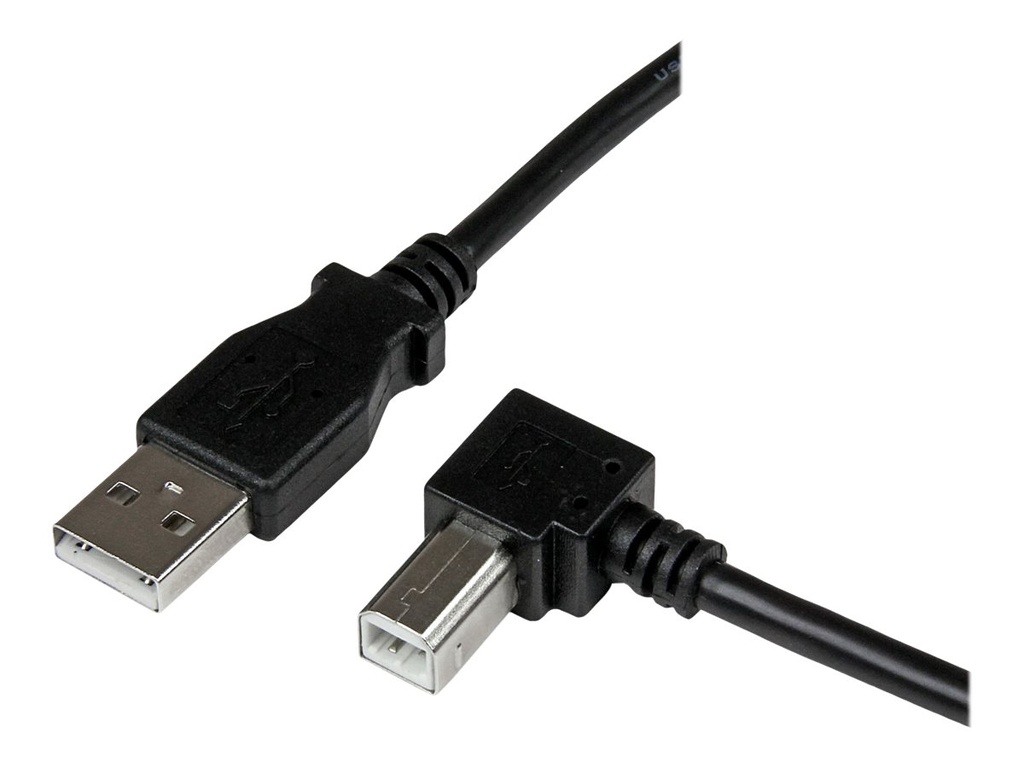 StarTech.com 1m USB 2.0 A auf B Kabel rechts gewinkelt - St/St - USB Druckerkabel - USB-Kabel - USB Typ B (M)
