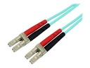 StarTech.com 2 m OM3 LWL Patchkabel, Multimode-Glasfaserkabel, LC auf LC - Patch-Kabel - LC Multi-Mode (M)