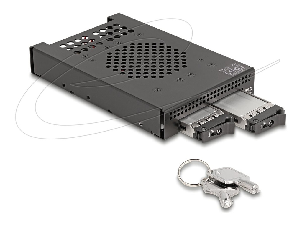 Delock Mobiles Speicher-Rack - M.2