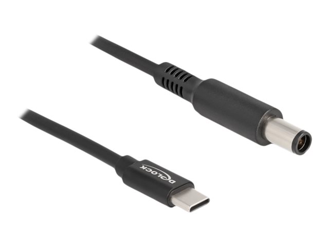 Delock Stromkabel - 24 pin USB-C (M) zu Gleichstromstecker 7,4 x 5 mm (M)