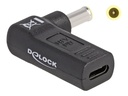 Delock Netzteil - 24 pin USB-C (W) zu Gleischstromstecker 5,5 x 3,0 mm (M)