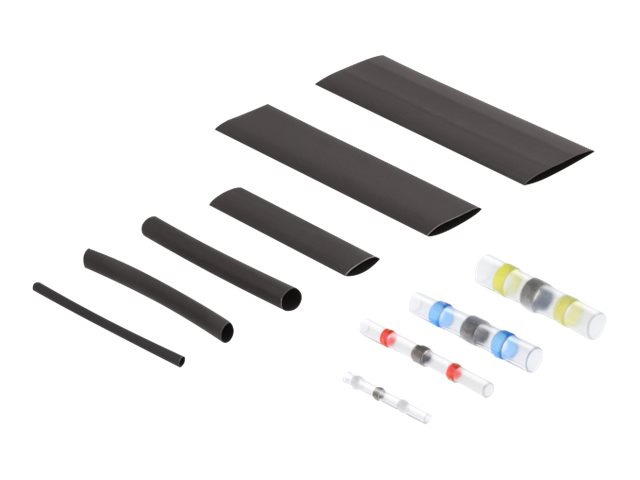 Delock Wärmeschrumpfschlauch-Kit - Schwarz