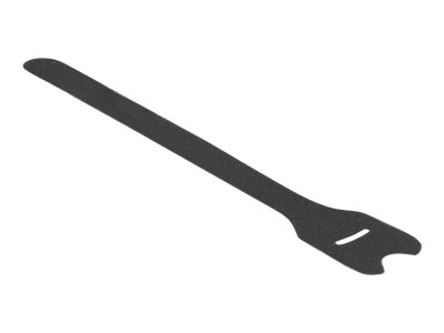 Delock Kabelbinder - 24 cm - Schwarz (Packung