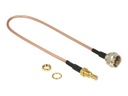 Delock Antennenkabel - F-Stecker Stecker zu