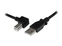 StarTech.com 3m USB 2.0 A auf B Kabel links gewinkelt - St/St - USB Druckerkabel - USB-Kabel - USB Typ B (M)