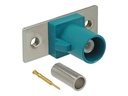 Delock FAKRA Z plug spring pin for crimping 2
