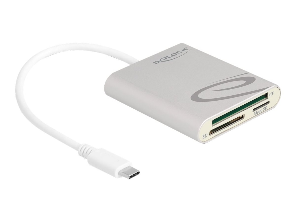 [91005] Delock Kartenleser (Multi-Format) - USB-C