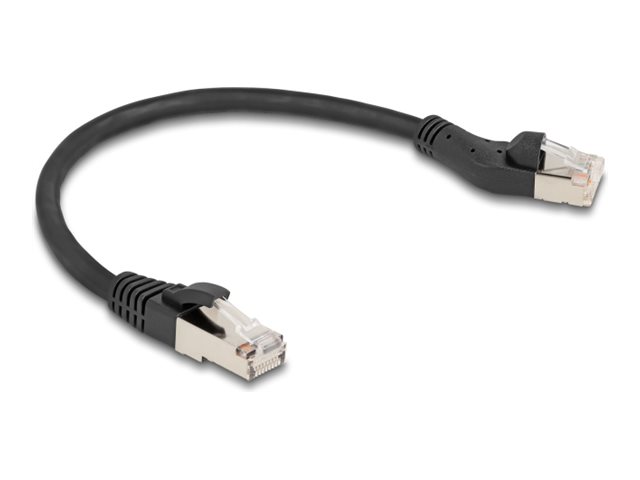 Delock Patch-Kabel - RJ-45 (M) links abgewinkelt zu RJ-45 (M)