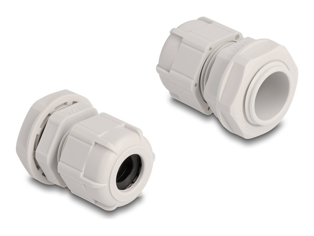 Delock Kabelverschraubung (M20) - Grau (Packung mit 10)