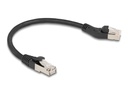 Delock Patch-Kabel - RJ-45 (M) links abgewinkelt zu RJ-45 (M)