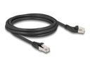 Delock Patch-Kabel - RJ-45 (M) links abgewinkelt zu RJ-45 (M)