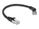 Delock Patch-Kabel - RJ-45 (M) nach rechts abgewinkelt zu RJ-45 (M)