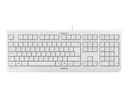 Cherry KC 1000 - Tastatur - USB - GB - Pale Gray
