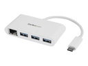 StarTech.com 3 Port USB 3.0 Hub plus Gigabit