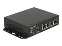 Delock Switch - 4 x 10/100/1000 + 1 x SFP