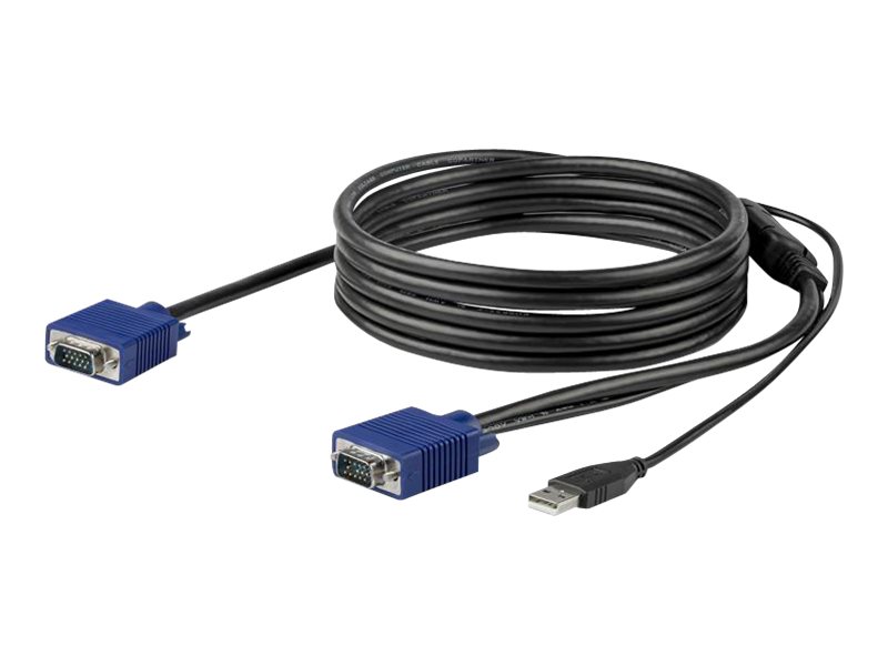 StarTech.com StarTech 3 m KVM Kabel für StarTech.com Rackmount Konsolen - Video- / USB-Kabel - Mini-VGA (M)
