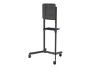Neomounts NS-M1250BLACK TV-Trolley 37-70" - drehbar - Schwarz - Stahl - 70 kg - 94 cm (37") - 177,8 cm (70") - 300 x 300,350 x 350,400 x 200,400 x 300,400 x 400,600 x 200,600 x 400