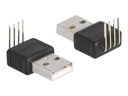 Delock USB-Adapter - USB (M) gerade zu 4-polig