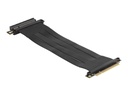 Delock Riser Card PCI Express x8 to x8 with flexible