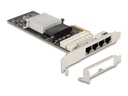 Delock Netzwerkadapter - PCIe 2.1 x4 Low-Profile