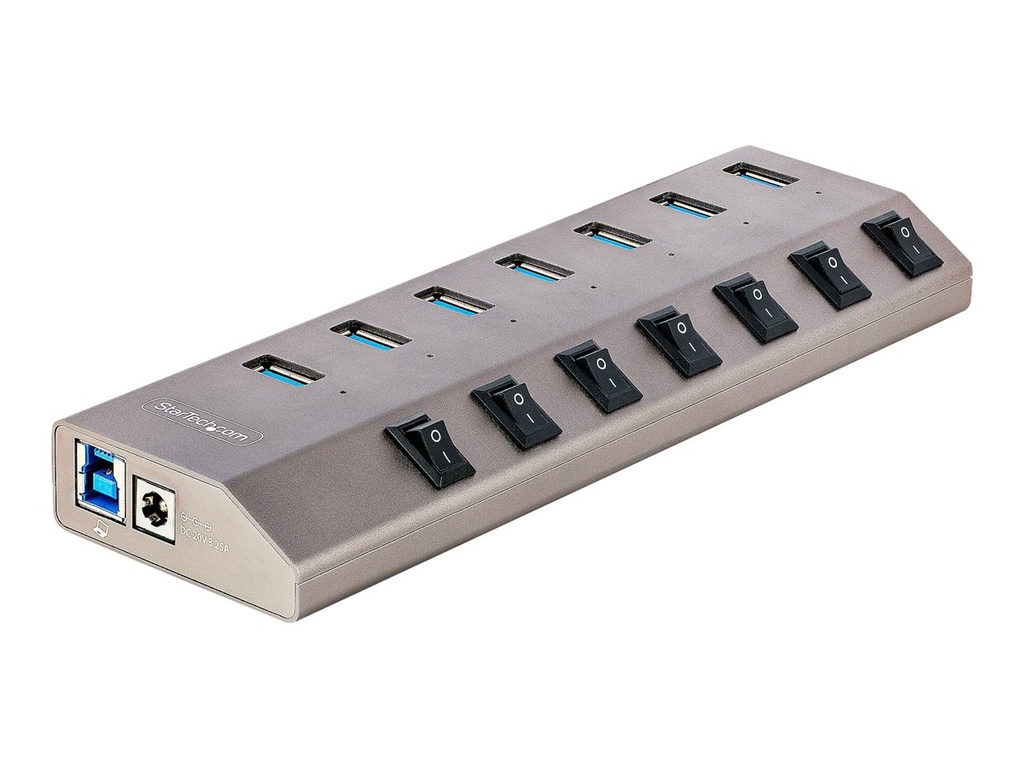StarTech.com 7-Port USB 3.0 Hub Mit Netzteil