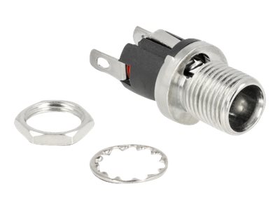 Delock Netzanschluss - DC jack 5,5 mm x 12 mm (ID: 2,5 mm)