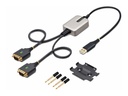 StarTech.com StarTech 60cm 2-Port USB auf Seriell Adapter, COM-Retention, FTDI - Kabel USB / seriell - USB (M)