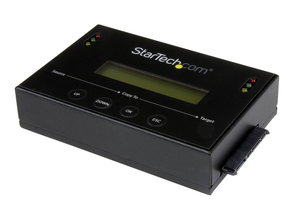 StarTech.com 11 Standalone Hard Drive Duplicator with Disk Image Library Manager For Backup & Restore, Store Several Images on one 2.53.5 SATA Drive, HDDSSD Cloner, No PC Required - TAA Compliant - Festplattenduplikator - 2 Schächte (SATA-600)