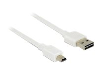 Delock Easy - USB-Kabel - USB (M) umkehrbar zu mini-USB Typ B (M)