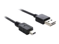 Delock Easy - USB-Kabel - USB (M) umkehrbar zu mini-USB Typ B (M)